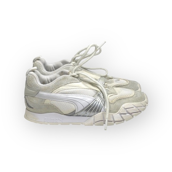 Puma ✵ Kyron Wild Beasts Running Shoes Sneakers ✵ White Glacier Grey ✵ 6.5M ✵ - Picture 2 of 16